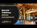 Bigger Thermal Break Advantage - Trinity Building Systems