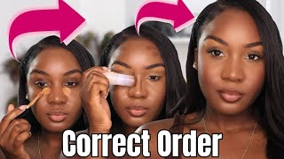 The Correct Order Of Makeup Application For Beginners