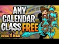 How to get any Calendar Class for Free AQW (Until July 31st)