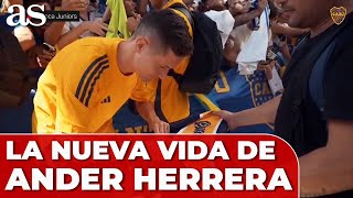 La nueva vida de ANDER HERRERA en BOCA JUNIORS