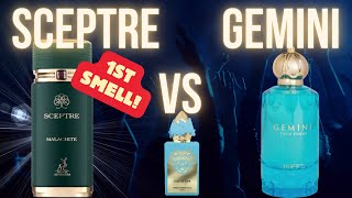 1st Smell Maison Alhambra Sceptre Malachite vs Riifs Gemini! God of Fire Clones!