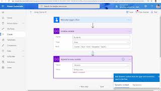 Append to an array | Microsoft Power Automate (Flow) Crash Course