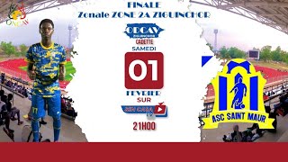 FINALE ZONALE ZONE 2A DE L'ODCAV DE ZIGUINCHOR CATEGORIE SENIORS ASC SAINT MAUR \u0026 ASC PERYSSAC