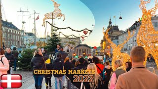 Christmas Markets🇩🇰Copenhagen Denmark, Saturday 5 November 2022, Nyhavn Walking Tour #julemarked