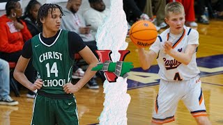 Christ School vs Grace Christian || John Wall Championship || ft Marquette commit Michael Phillips