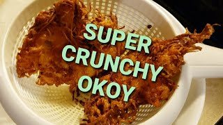 Super Crunchy Okoy (green papaya) #okoypapaya #okoy