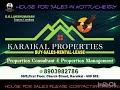 house for sales in kottucherry karaikal properties please contact 8903982786.