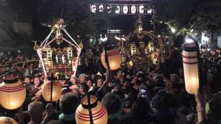 平成２８年７月１７日 平塚三嶋神社 例大祭 本祭  宮入３/３