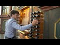 The 1738 Eilert Köhler Organ in Suhl, Germany | Demonstration of Stops | Thuringian Organ Sound