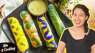 How To Make Thai Fresh Spring Rolls (with a Yummy Dipping Sauce)