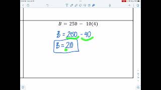 MTH1W 5.7 - Working with Linear Equations