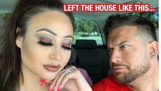 I DID MY MAKEUP HORRIBLY TO SEE HOW MY HUSBAND WOULD REACT