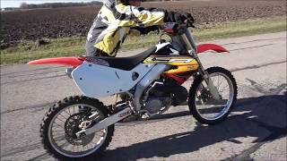 Brother Blew Up My Honda Cr 250!!!