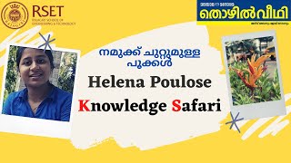 Knowledge Safari - Flowers Around Us - നമുക്ക് ചുറ്റുമുള്ള പൂക്കൾ - Helena Poulose - Week 1 A Grade