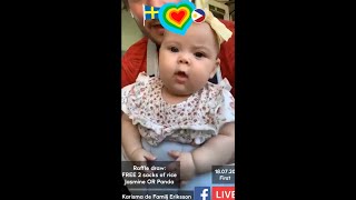 Facebook live streaming 180720 Karisma de Familj Eriksson