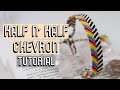 HALF N' HALF CHEVRON BRACELET TUTORIAL [CC] || Beginner Friendly