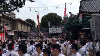 2015年(平成27年) 博多祇園山笠 『流舁き』・四番山「西流」