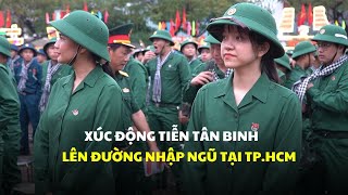 Tâm sự những nữ tân binh viết đơn nhập ngũ: \