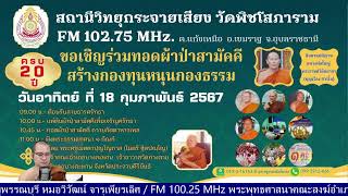 ธรรมะสำเนียงเสียงเหน่อ เรื่อง มงคลสูตร ๓๘-ที่ ๒๗ มีความอดทน-๙ ชวนคนทำบุญ 13กุมภาพันธ์2567