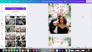 How To Create Save The Dates on Canva!