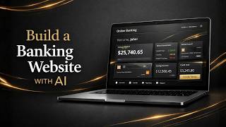 how to create banking website with ai [no codin]