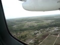 decolagem no avião da noar linhas aereas