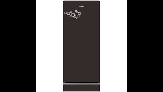 haier 195 L Direct Cool Single Door $ Star (2020) Refrigerator with mirror Glass doorv mirror