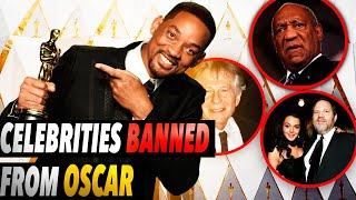 8 Celebrities Banned From the Oscars