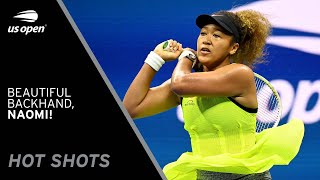 Naomi Osaka's Massive Backhand Winner! | 2021 US Open
