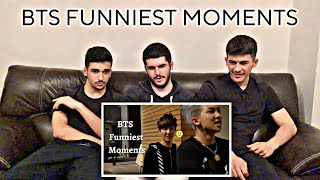 FNF Reaction to BTS Funniest Moments on Camera!! | BTS FAMILY REACTION