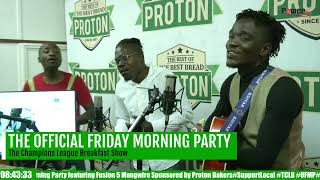 Fusion 5 Mangwiro performs their popular hits unplugged on The Official Friday Morning Party