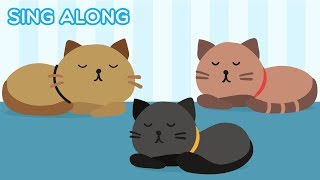 Three Little Kittens Lost their Mittens SING A LONG Kids Song - Songs for Children KARAOKE