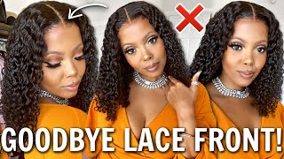 😱 Say GOODBYE to LACE FRONTAL Wigs FLAWLESS Lace Closure Wig Install looks like LEAVE OUT MyFirstWig