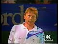 Boris Becker vs. Miloslav Mecir Australian Open 1990 4th round PART 5