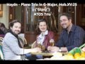 atos trio j.haydn piano trio in g major hob.xv 25