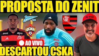 PROPOSTA DO ZENIT POR GERSON! LORRAN DESCARTA CSKA! MERCADO DA BOLA DO FLAMENGO! GOLEADA DO MENGÃO+