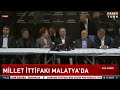 canli mİllet İttifakı malatya da... kemal kılıçdaroğlu konuşuyor