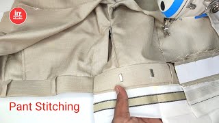 Gent's Pant Stitch (silaai) Karna Sikhe Step By Step | How To Sew Men's Pant | Pant Stitch Part 5