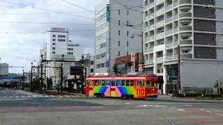 豊橋鉄道　新川　モ3203花電車