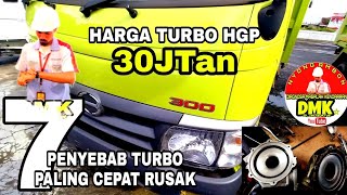 PENYEBAB TURBO LEBIH CEPAT RUSAK / GEJALA KERUSAKAN TURBO