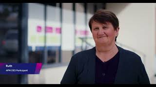 Ruth's path to a new job with Disability Employment Services and APM