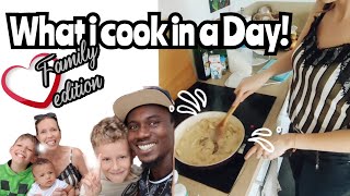 Easy Family Meals 🥘🥗 What I Cook in a Day! Family Vlog #thejadamafamily