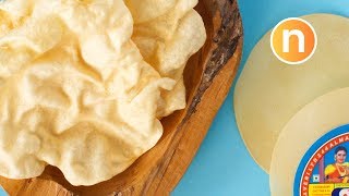 Papadum - Frying with Chopsticks [Nyonya Cooking]