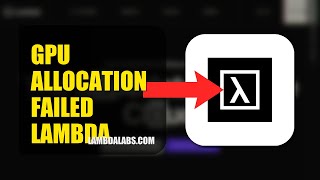How To Fix GPU Allocation Failed On Lambda Labs 2026 (QUICK FIX)