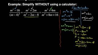 [IMPORTANT] Multiplication & Division of Algebraic Fractions N2-This video is still very relevant