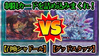 【遊戯王】2023年のグッドスタッフ！『カルテシア召喚シャドール（Cartesia Shaddoll）』vs『融合グッドスタッフ（Good Stuff）』フリーデュエルPart1304【対戦動画】