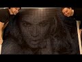 Beyoncé Timelapse - 10,000 piece dice art