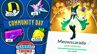 The BEST *Double Bonus* Comm Day Tips! Sprigatito Community Day Guide