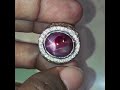 Batu Permata Mirah Padma Agung/ Natural Ruby star HQ