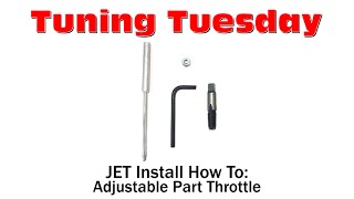 Adjustable Part Throttle Adjustment: HOW TO + APT Kit